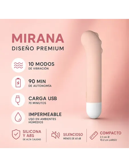 Vibrator mirana | Infarta toys | Estimuladores clítoris