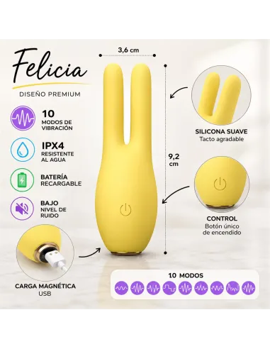 Vibrator felicia | Infarta toys | Estimuladores clítoris