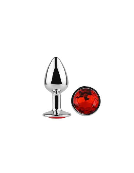 Anal plug eros metal small red | Infarta toys | Plugs