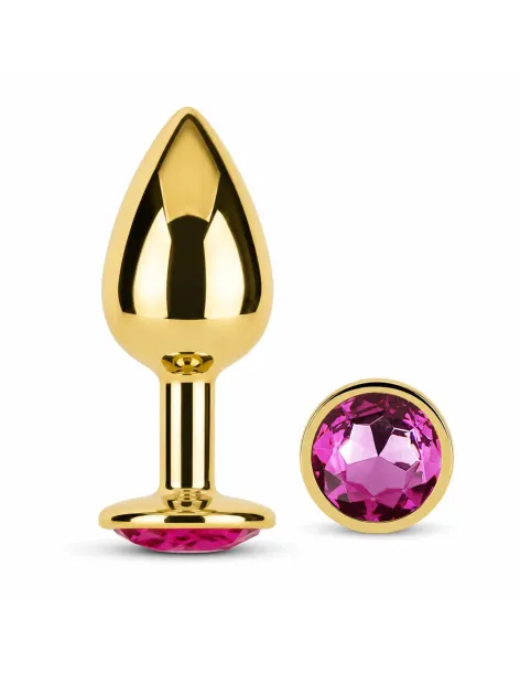 Anal plug eros gold metal medium rosy | Infarta toys | Plugs
