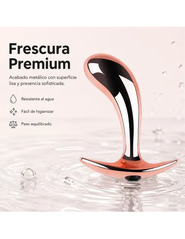Anal plug ergo rose metal small | Infarta toys | Plugs