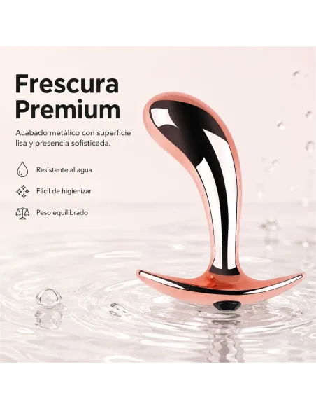 Anal plug ergo rose metal small | Infarta toys | Plugs