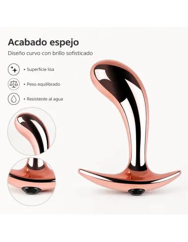 Anal plug ergo rose metal small | Infarta toys | Plugs