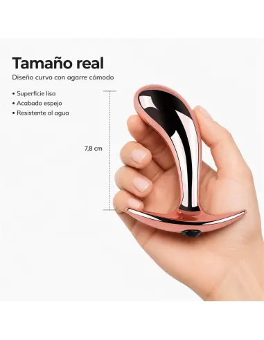 Anal plug ergo rose metal small | Infarta toys | Plugs