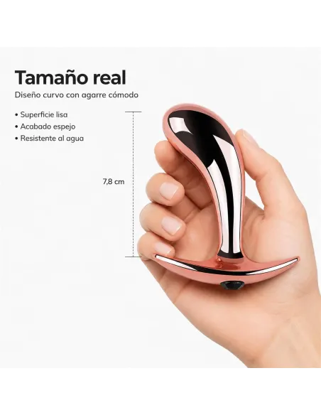 Anal plug ergo rose metal small | Infarta toys | Plugs