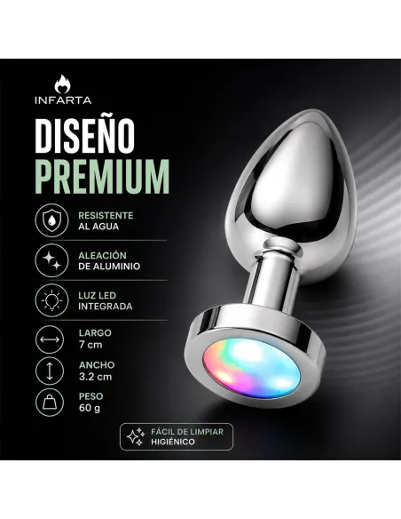 Anal plug photon metal small | Infarta toys | Plugs