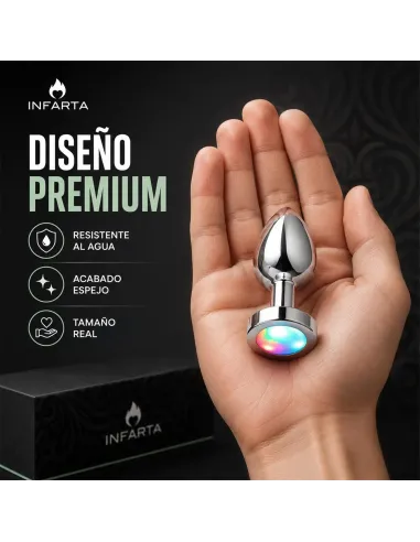 Anal plug photon metal small | Infarta toys | Plugs