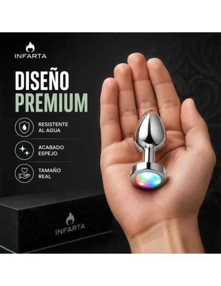 Anal plug photon metal small | Infarta toys | Plugs