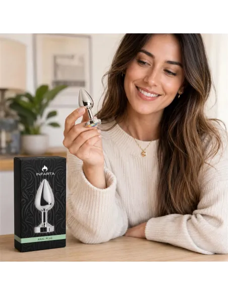Anal plug photon metal small | Infarta toys | Plugs