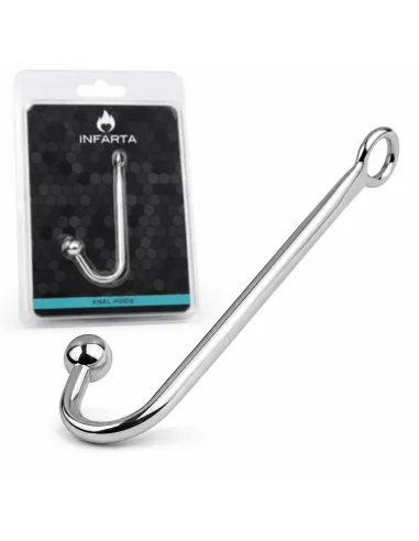 Anal hook steel small | Infarta toys | Plugs