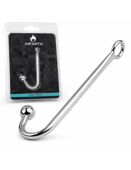 Anal hook steel small | Infarta toys | Plugs