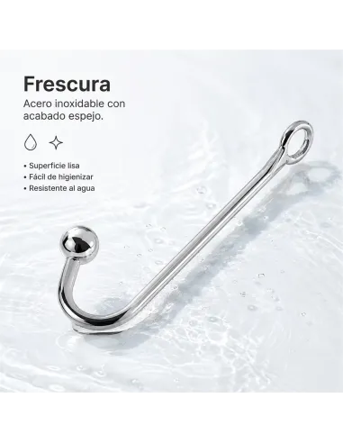 Anal hook steel small | Infarta toys | Plugs