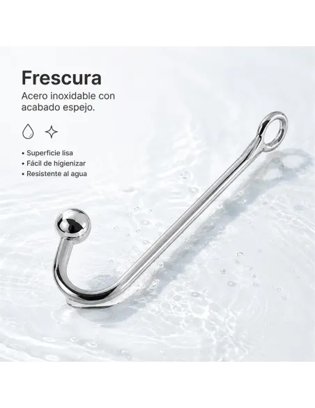 Anal hook steel small | Infarta toys | Plugs