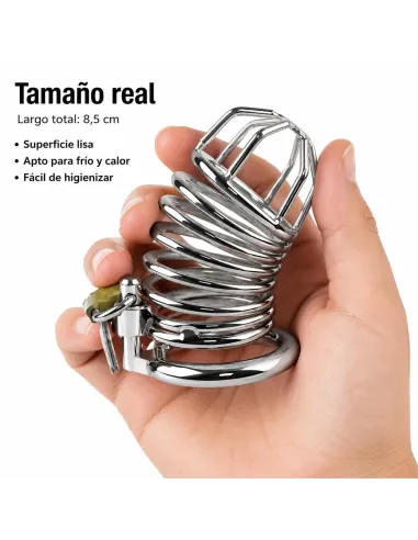 Chastity helix shield metal medium | Infarta toys | Castidad