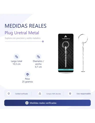 Urethra drill metal | Infarta toys | Uretra