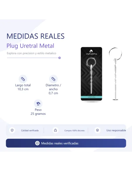 Urethra drill metal | Infarta toys | Uretra