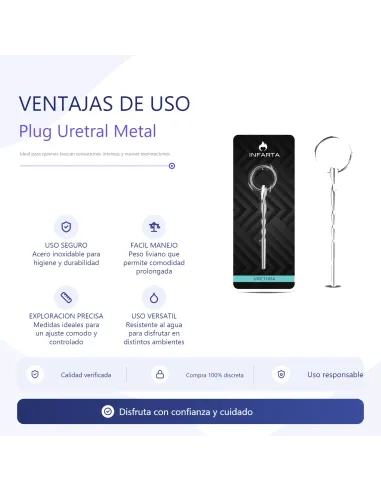 Urethra drill metal | Infarta toys | Uretra