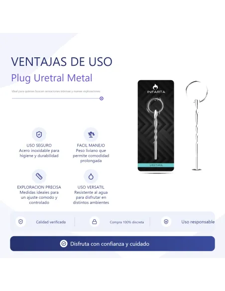 Urethra drill metal | Infarta toys | Uretra