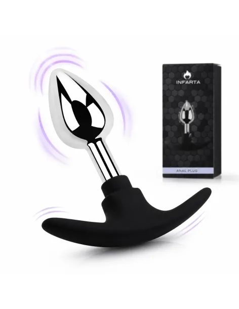 Anal plug silverpulse metal small | Infarta toys | Plugs