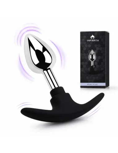 Anal plug silverpulse metal small | Infarta toys | Plugs
