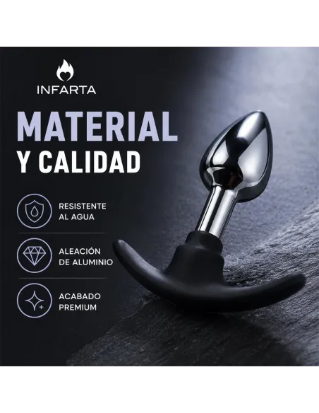 Anal plug silverpulse metal small | Infarta toys | Plugs