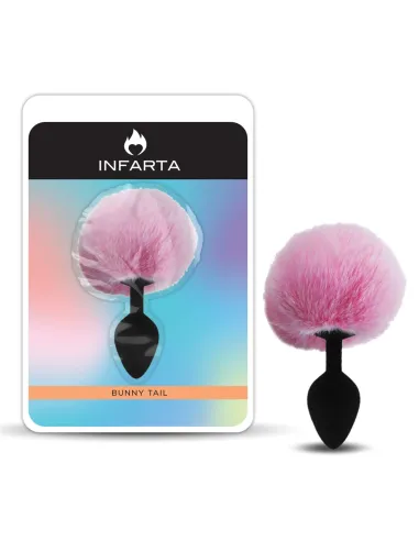 Anal plug bunny silicone small pink | Infarta toys | Plugs