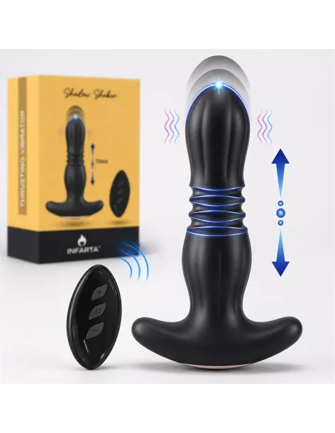 Thrusting anal vibrator shadow shaker | Infarta toys | Vibradores