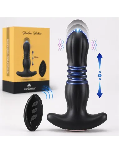 Thrusting anal vibrator shadow shaker | Infarta toys | Vibradores