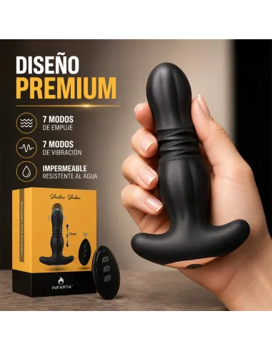 Thrusting anal vibrator shadow shaker | Infarta toys | Vibradores