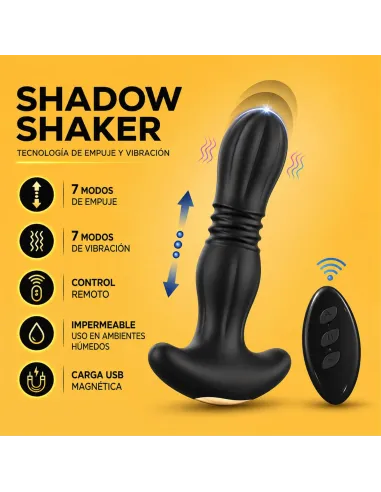 Thrusting anal vibrator shadow shaker | Infarta toys | Vibradores