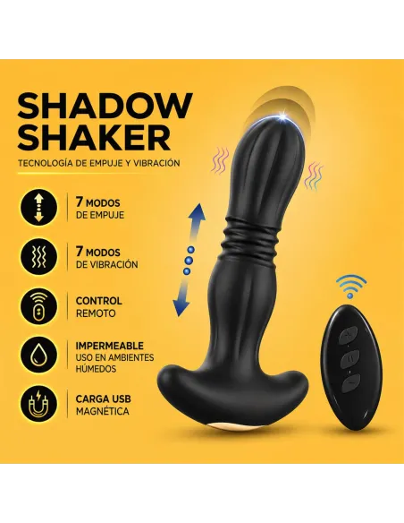 Thrusting anal vibrator shadow shaker | Infarta toys | Vibradores