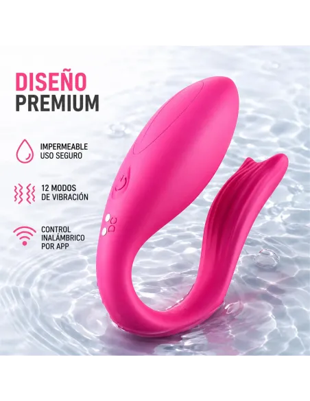 Couple vibrator - app rose fusion | Infarta toys | Estimuladores clítoris