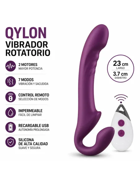 Strap-on vibrator qylon | Infarta toys | Strap on - cinturones