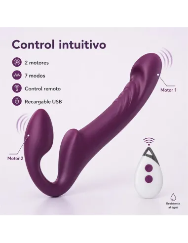 Strap-on vibrator qylon | Infarta toys | Strap on - cinturones