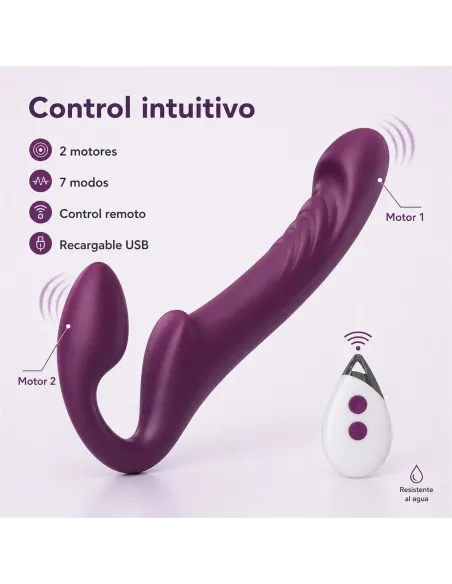 Strap-on vibrator qylon | Infarta toys | Strap on - cinturones