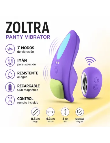 Thong vibrator zoltra | Infarta toys | Estimuladores clítoris