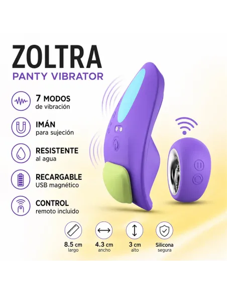 Thong vibrator zoltra | Infarta toys | Estimuladores clítoris