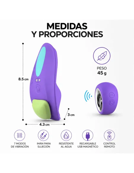 Thong vibrator zoltra | Infarta toys | Estimuladores clítoris