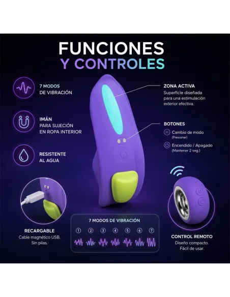 Thong vibrator zoltra | Infarta toys | Estimuladores clítoris
