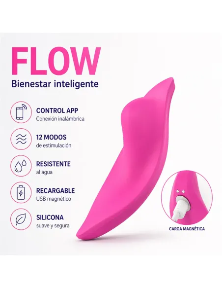 Flow wearable panty vibrator - app | Infarta toys | Estimuladores clítoris