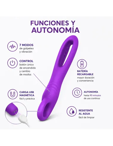 Slapping vibrator tappyg | Infarta toys | Vibradores