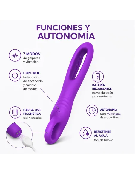 Slapping vibrator tappyg | Infarta toys | Vibradores