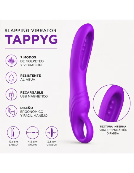 Slapping vibrator tappyg | Infarta toys | Vibradores