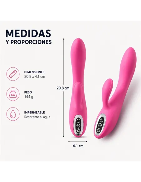 Rabbit vibrator dublis | Infarta toys | Rabbits