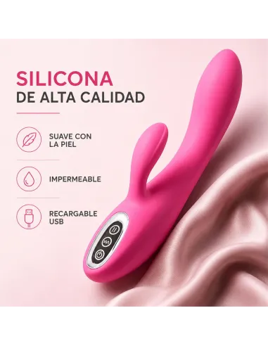 Rabbit vibrator dublis | Infarta toys | Rabbits