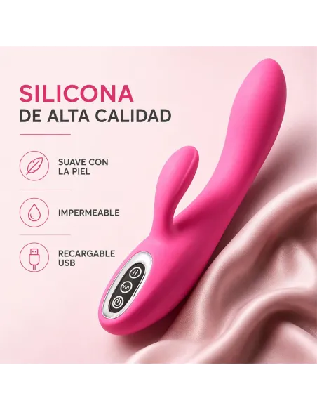 Rabbit vibrator dublis | Infarta toys | Rabbits