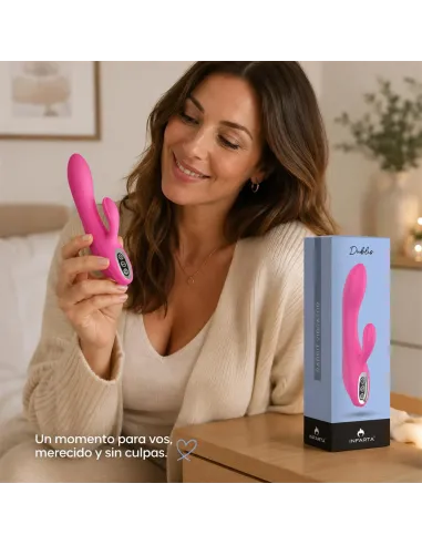 Rabbit vibrator dublis | Infarta toys | Rabbits