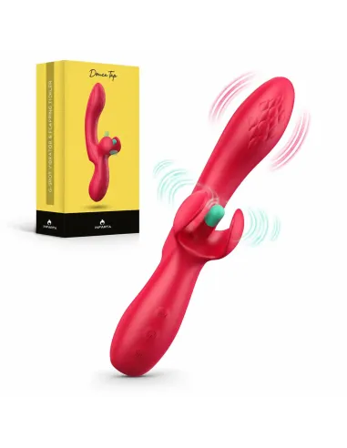 G-spot vibrator with flapping tickler doucetap | Infarta toys | Rabbits