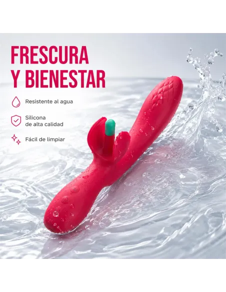 G-spot vibrator with flapping tickler doucetap | Infarta toys | Rabbits