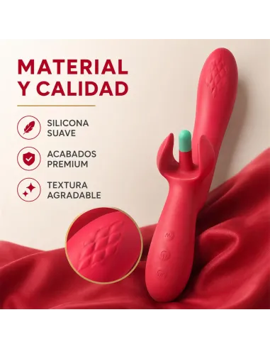 G-spot vibrator with flapping tickler doucetap | Infarta toys | Rabbits